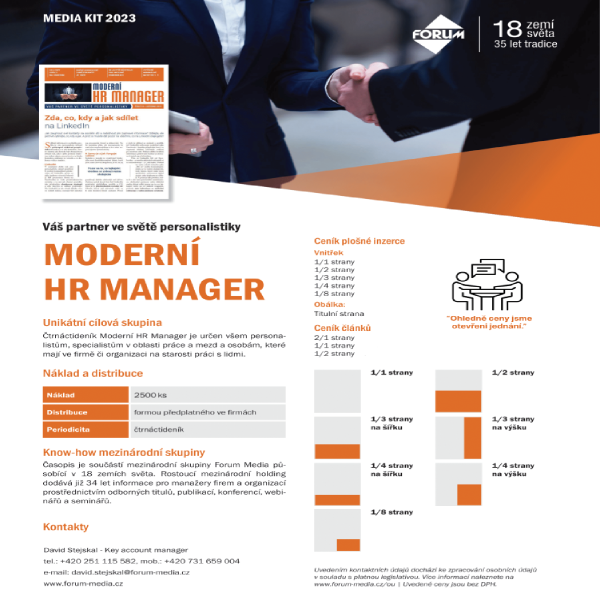 E-magazín Moderní HR manager mediakit