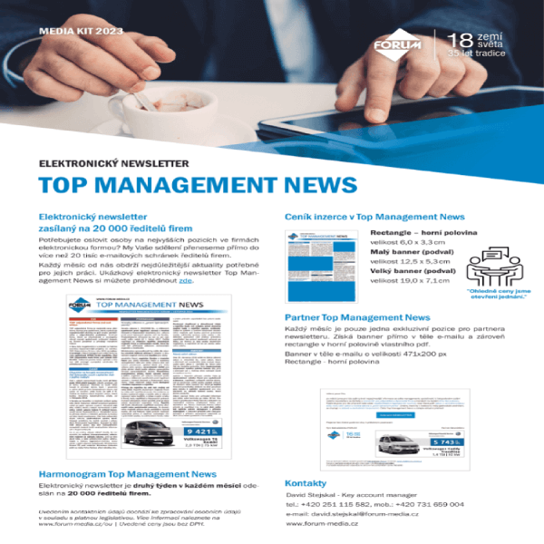 Newsletter TOP MANAGEMENT NEWS mediakit